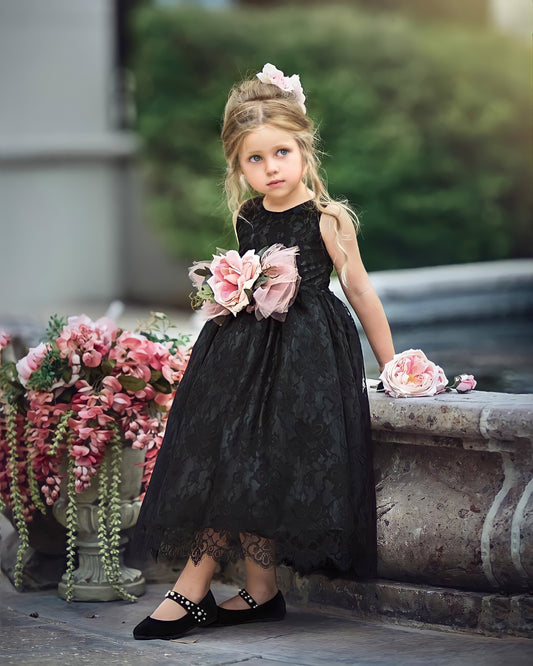 Flower Girl Sleeveless Dress - Tiffany