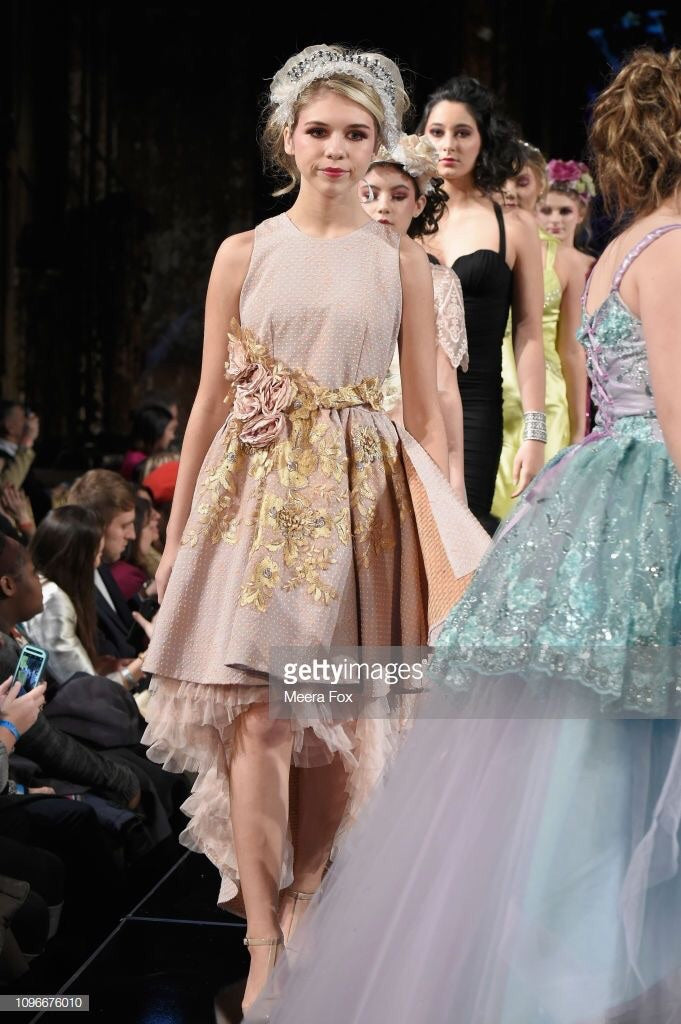 Girls Luxury Couture Dress - Jaycee