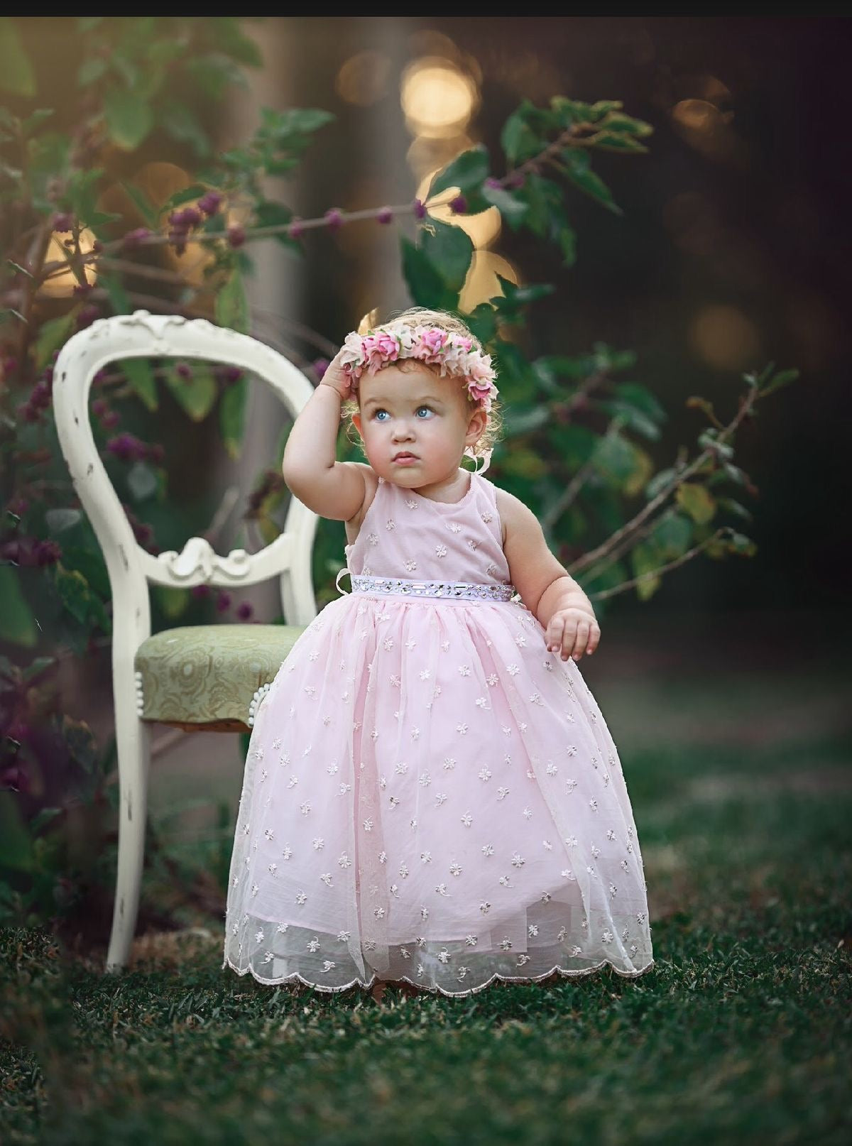 Pink Baby Dress - Claire #rts