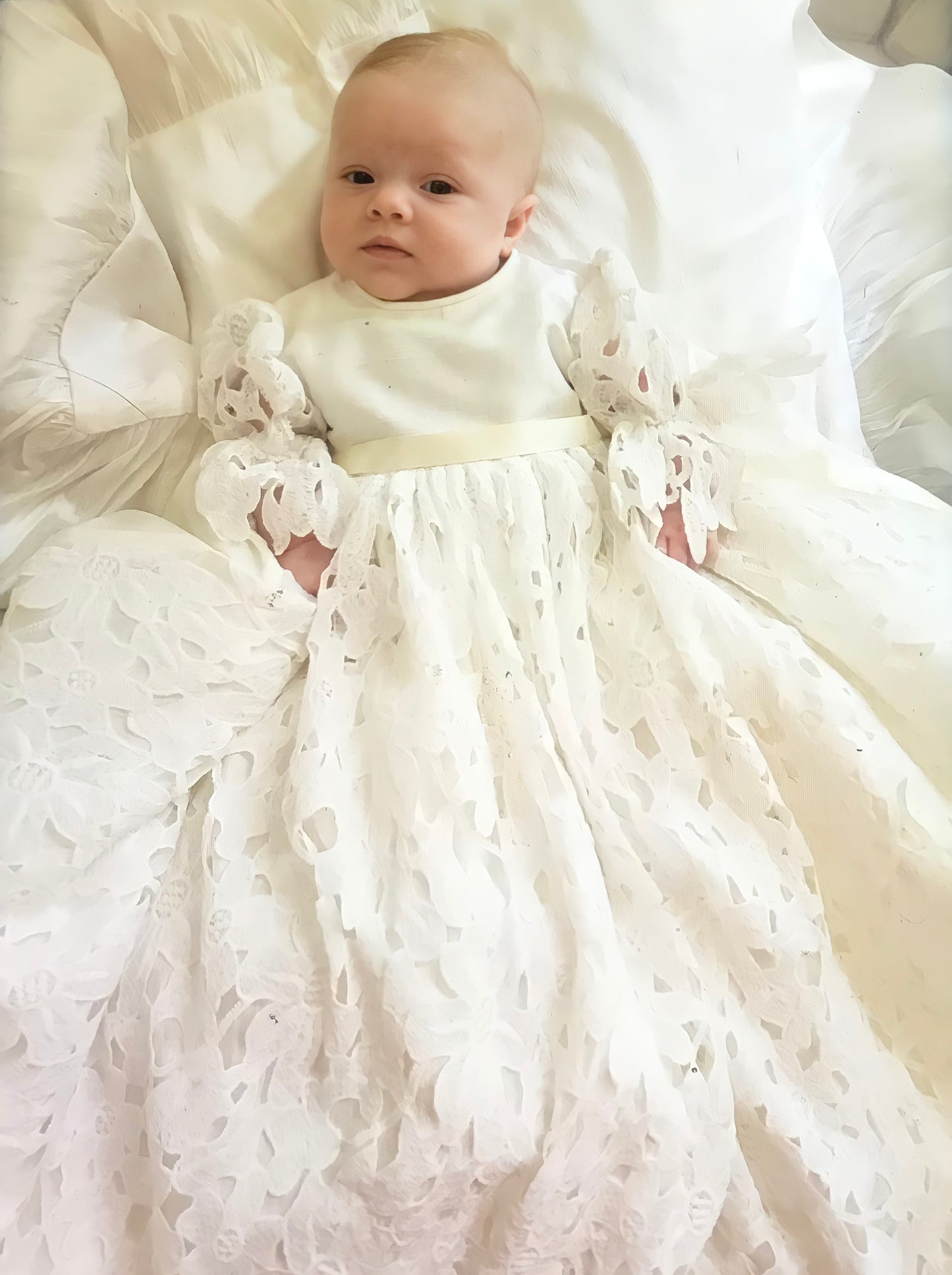 Christening Gown with Bonnet - Kendal