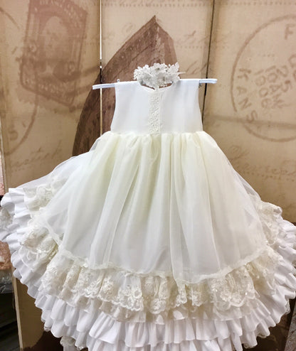 Victorian Christening gown - Beatriz 6-12m #rts