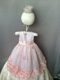 Flower baby girl dress-Baptism-Christening-Brandy - ElenaCollection
 - 8