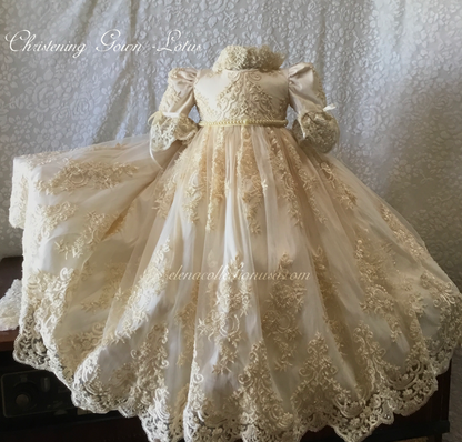 Christening Gown Heirloom - Lotus