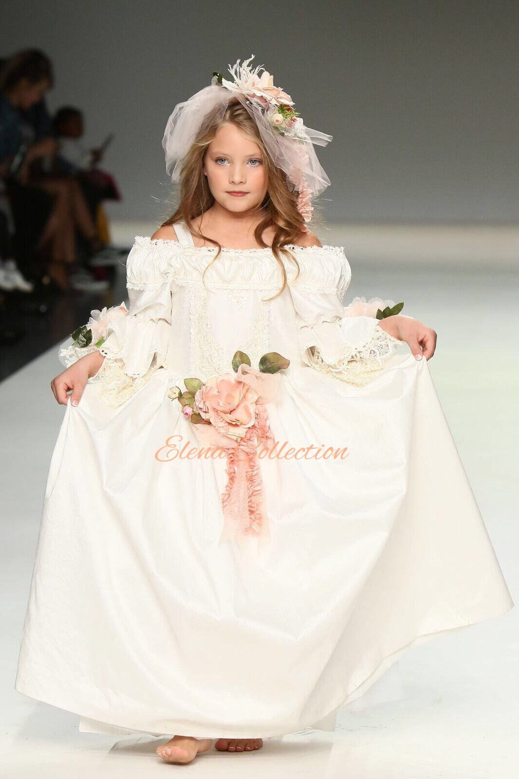 First Communion Silk Dress - Alexandrine