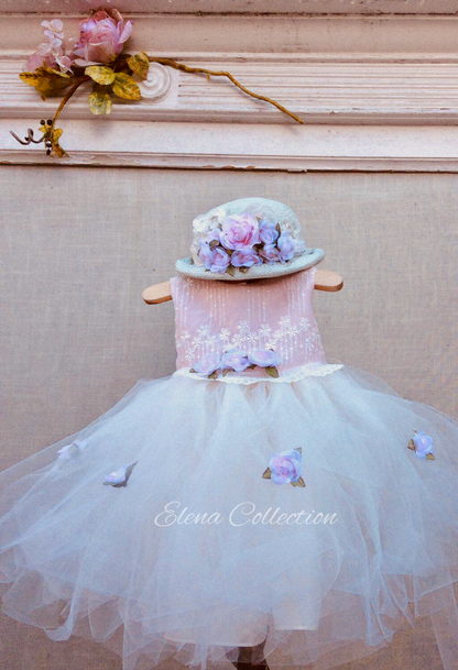 Flower girl tutu dress -Lucy