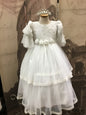 Communion Lace Dress - Lauren